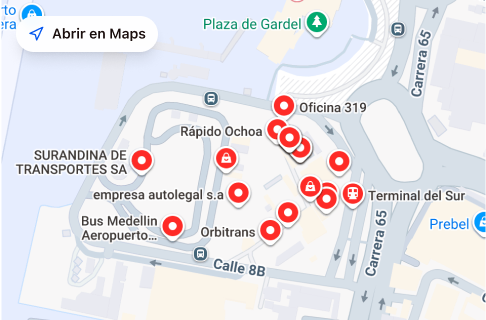 Maps Virtual Cargo